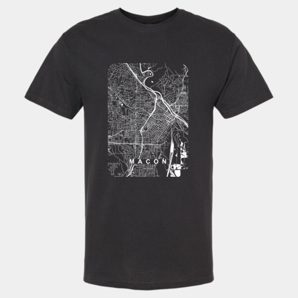 "Map of Macon" Tee - Black Thumbnail